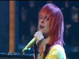 Paramore Misery Business (Late Night with Conan O'Brien, Live 2007) (HD)